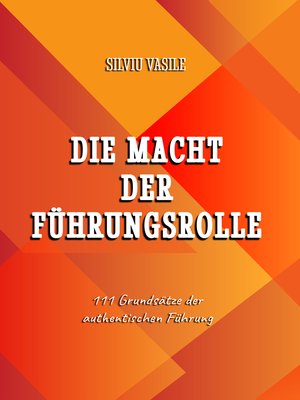 cover image of DIE MACHT DER FÜHRUNGSROLLE